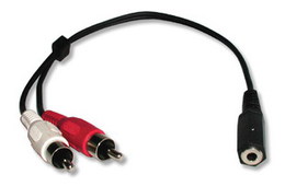 Купить Переходники KRAMER Переходный кабель розетка 3,5 мм