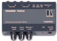 Купить Микшеры-усилители аудиосигнала KRAMER 102MX