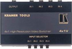 Купить Видео-аудио коммутаторы KRAMER 4x1V